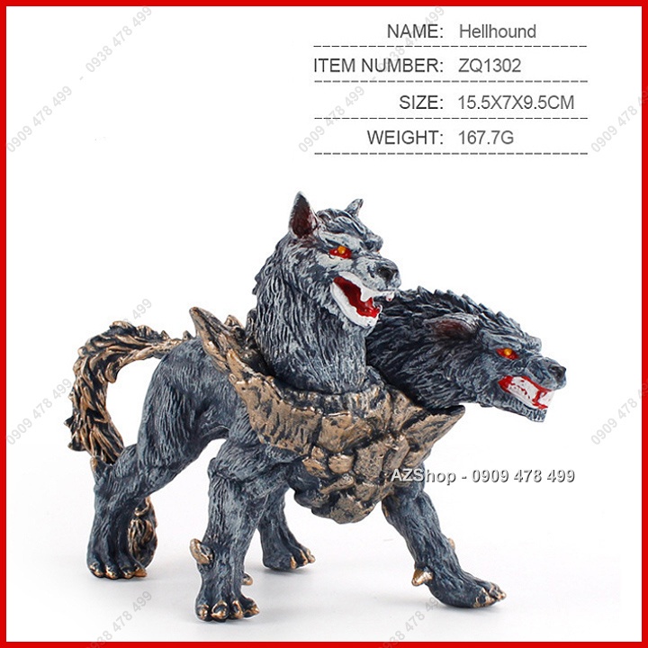 Mô Hình Chó Địa Ngục 2 Đầu - 7695.2