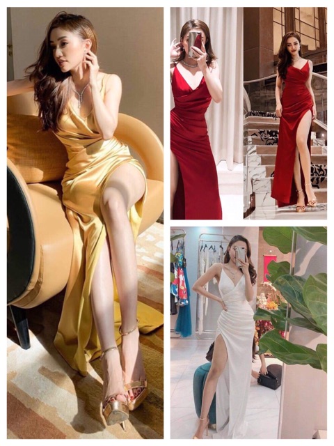 Đầm body dạ hội cực hot ( ảnh và video shop tự chụp 10000% )