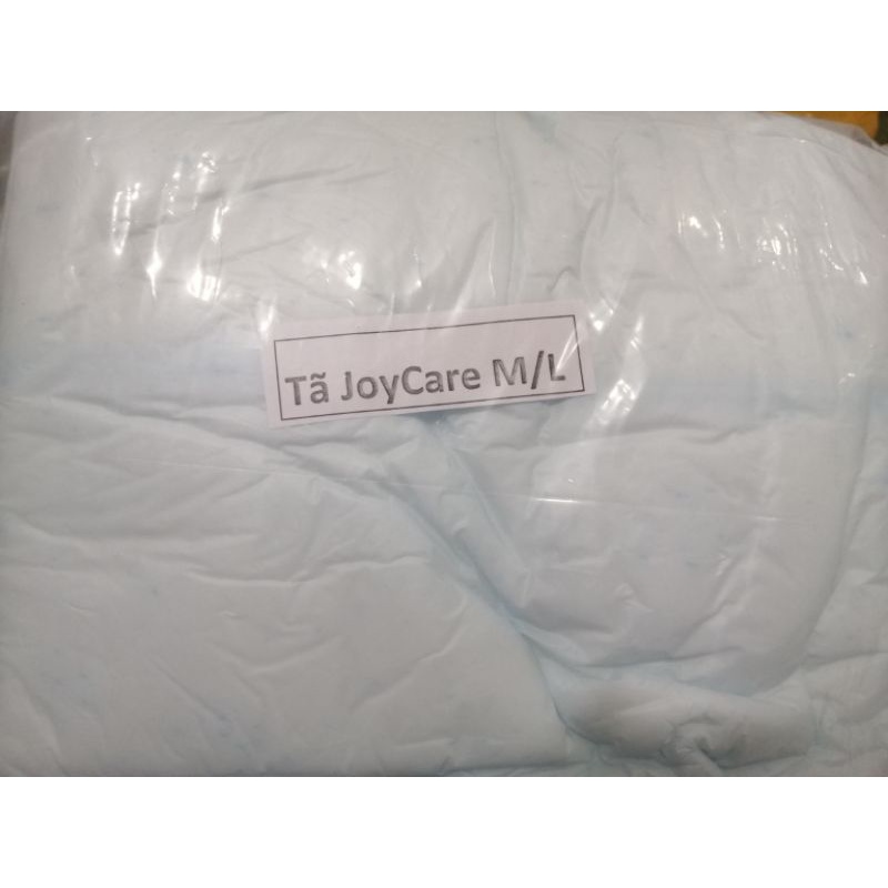 Bỉm Trần người già JoyCare 100 miếng size M L từ 40_75kg có vách chống tràn 2 bên siêu thấm kháng khuẩn mềm mỏng