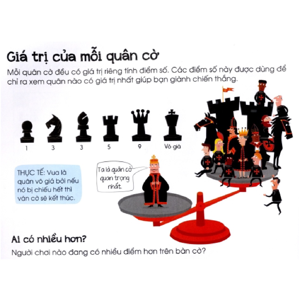 Sách - Chơi cờ vua cùng bé - Ván cờ hoàn chỉnh