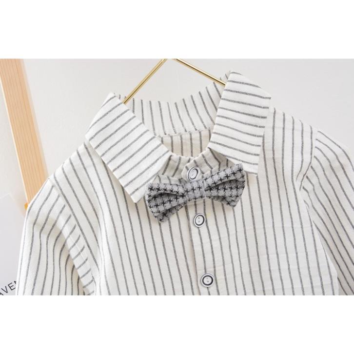 Set Vest 4 chi tiết cho bé trai cực xịn, gile cho bé phong cách Hàn Quốc - HONGVYBABY Có ảnh thật