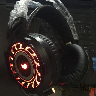Tai nghe headphone, tai nghe có mic chơi game - Tai nghe gaming cho máy tính cao cấp FH08 thế hệ 7.1, Âm thanh cực chất