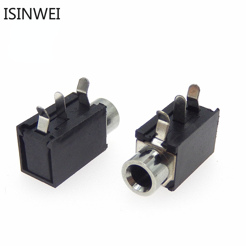 Set 100 Đầu Nối PJ-306 PJ-307 PJ-316 PJ-318 PJ-319 PJ-324 PJ-324M PJ-325 3.5mm Cao Cấp