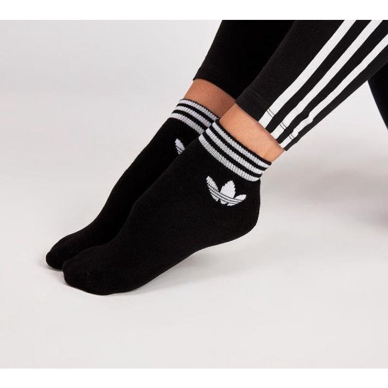 (Hàng auth tuồn) Tất adidas cổ trung/ 1pack=3 đôi