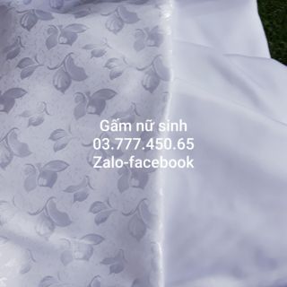 VẢI GẤM NỮ SINH CHẤT ĐẸP 1m ( khổ 1m6 )