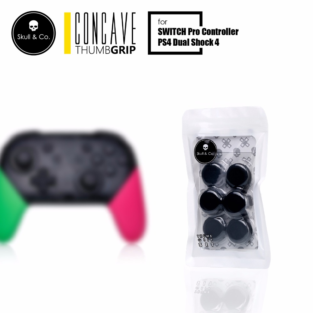 Đầu Lâu &amp; Co. Vỏ Bọc Nút Điều Khiển CQC FPS Cho Nintendo Switch Pro
