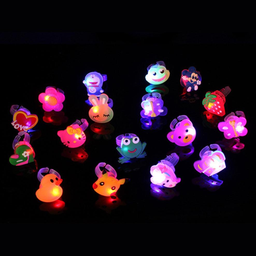 Nhẫn đeo đèn led phát sáng màu sắc