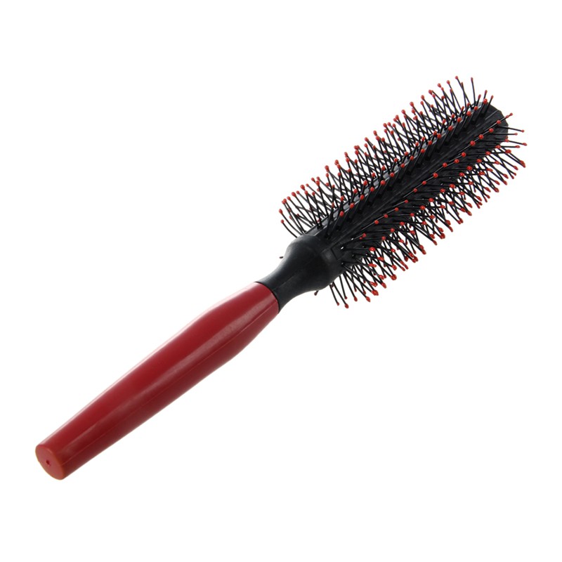Professional Wavy Curly Brush Hair Care Pin Cushion Roll Round Comb