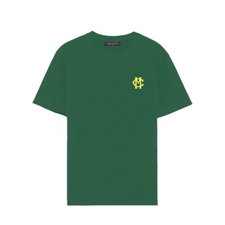 Áo thun nam nữ mkc interlocking xanh