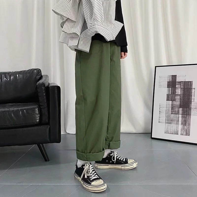 Quần dài ống đứng có 3 màu trơn thời trang cá tính cho nam size s-3xl | BigBuy360 - bigbuy360.vn