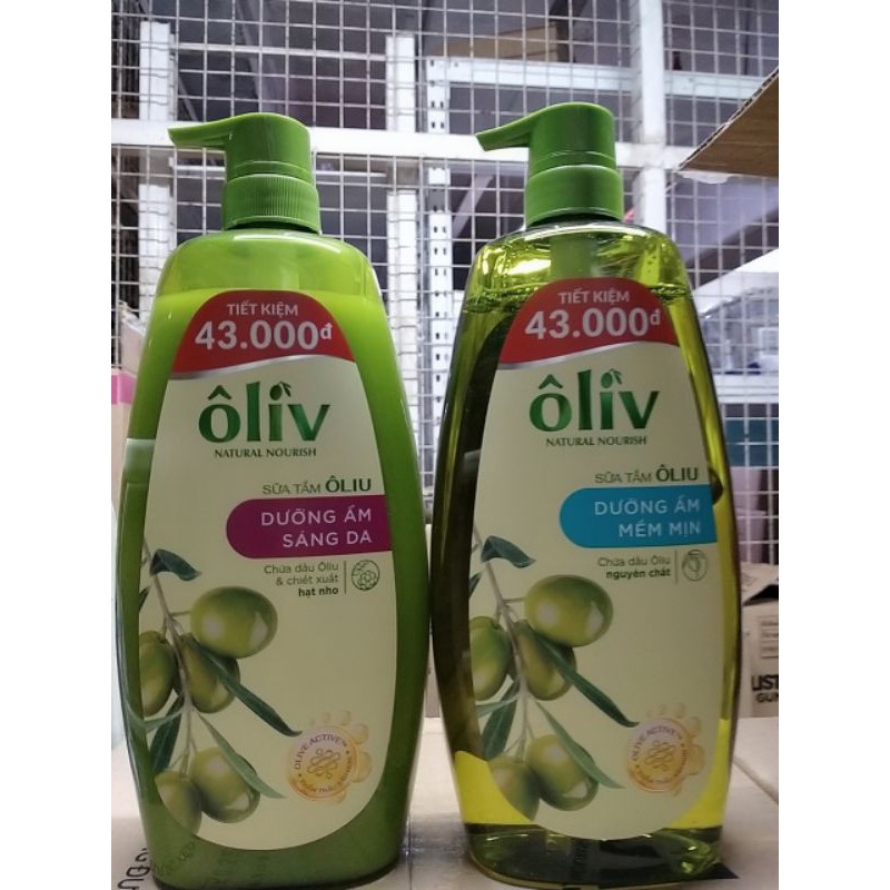 Sữa tắm Ôliv chai 1000ml