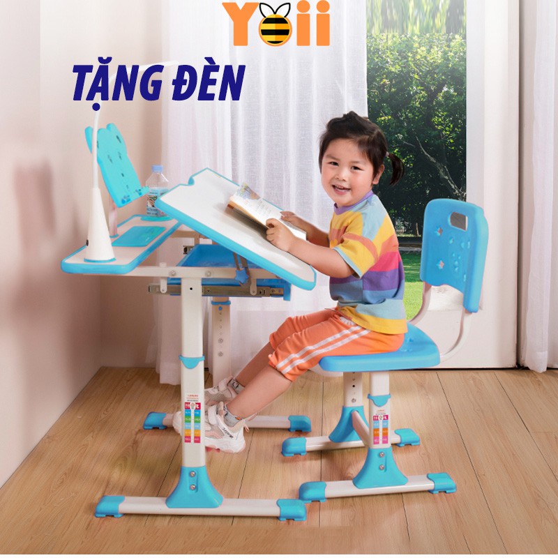Bộ bàn ghế học sinh thông minh chống gù, chống cận. Tăng chỉnh độ cao tùy ý, dành cho trẻ em từ 4 - 15 tuổi | BigBuy360 - bigbuy360.vn