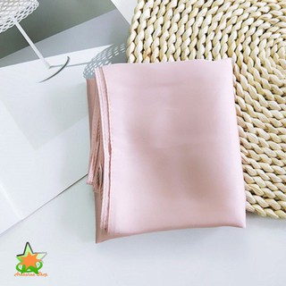 Khăn turban lụa, khăn lụa vuông trơn 70cm