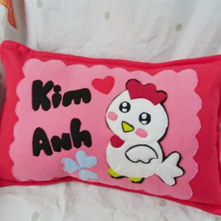 Bộ 2 gối puca garu và gà con