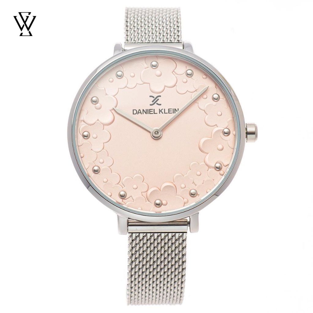 Đồng Hồ Quartz Nữ Daniel Klein WATCHSTORE DK.1.12777-6 Mặt Kính Khoáng 35mm, Dây Kim Loại, Vỏ Thép Không Gỉ