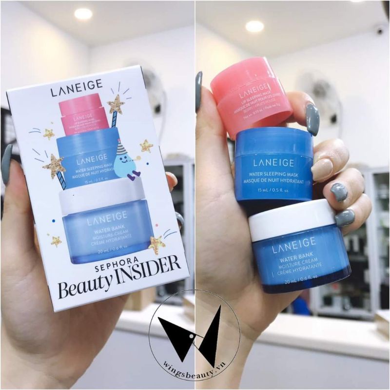 LANEIGE - Bộ dưỡng da Sephora Beauty Insider 3pcs