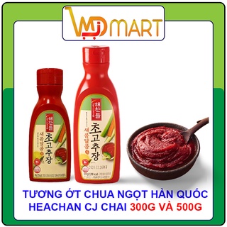 Tương ớt chua ngọt nhập khẩu Hàn quốc CJ Heachan chấm rau củ,...