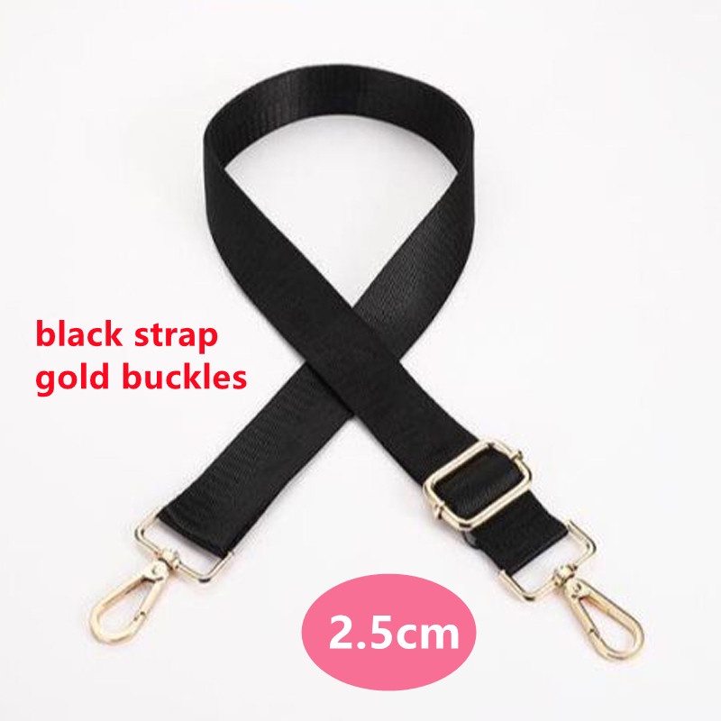 Dây Đeo Túi Nước Thay Thế 2.5cm Bằng Nylon Màu Đen