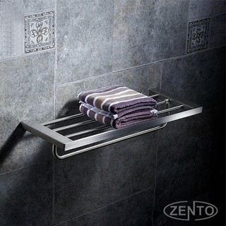 Giá để đồ kết hợp treo khăn inox304 Zento HC4812