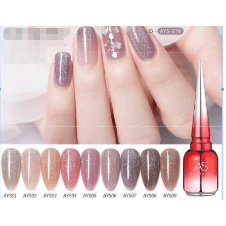 Sơn gel AS RED mã AYS - nhũ cát