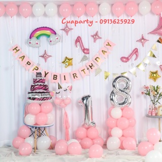 Set tự trang trí sinh nhật
