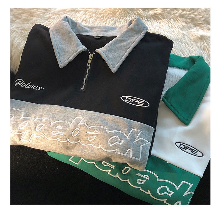 Áo sơ mi tay dài cổ bẻ phong cách retro cho nữ | BigBuy360 - bigbuy360.vn