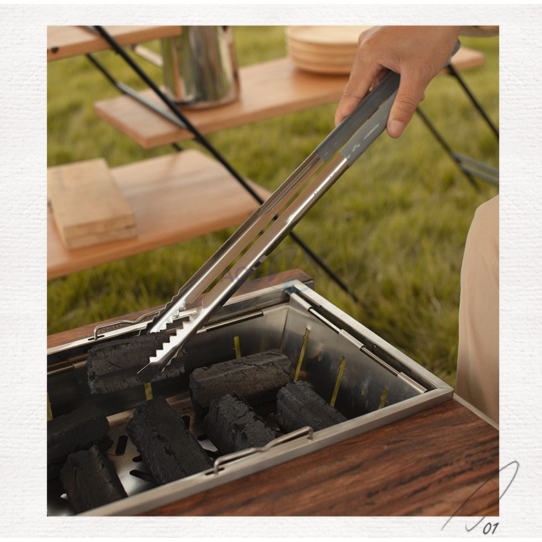 Bộ dụng cụ nướng BBQ 4in1 Glamping Naturehike_NH20SK007