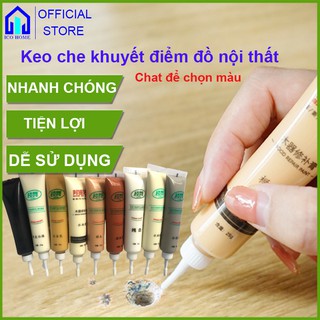 Tuýp keo sơn che khuyết điểm đồ nội thất 💖 FREESHIP 💖 che khuyết điểm đồ gỗ bong tróc, xước sơn - ICO HOME
