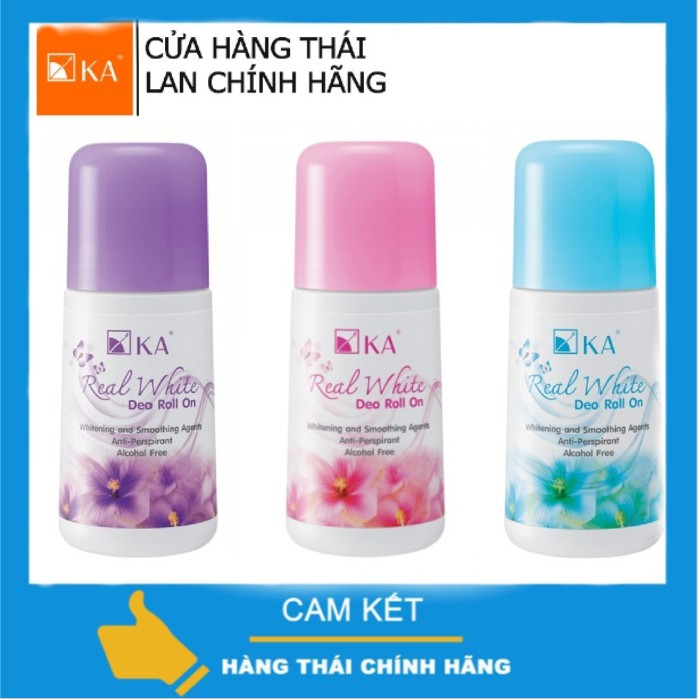 Lăn khử mùi KA Real White  25ml