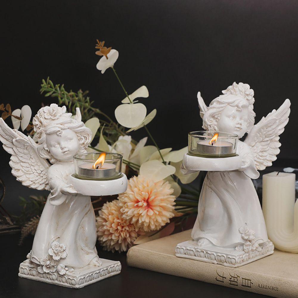 Giá Đỡ Đèn Cầy Bằng Nhựa Resin Trang Trí Nhà Cửa