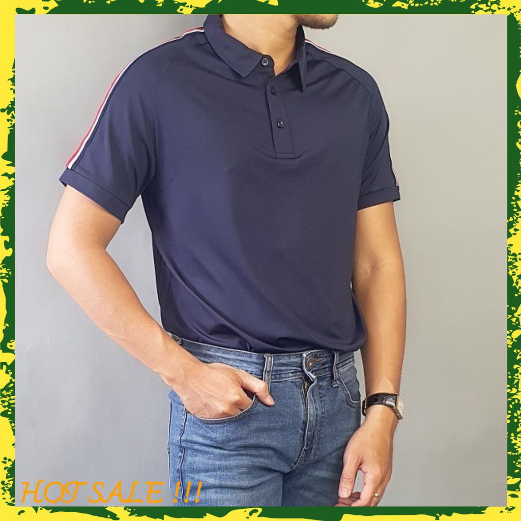 Áo Thun Nam Tay Ngắn | Áo Phông Nam Tay Lỡ Cổ Đứng Thời Trang Cao Cấp A02-19 junior7store