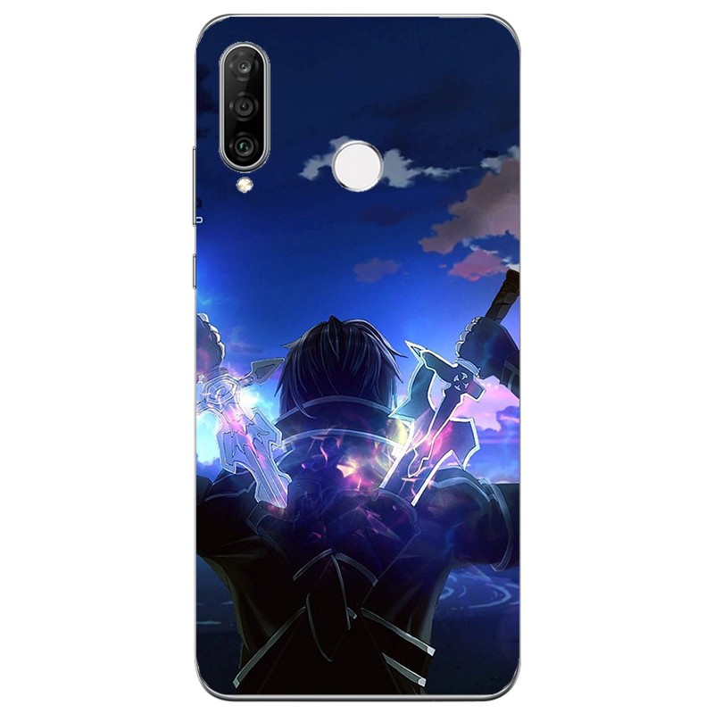 Ốp Lưng Silicone In Hình Sword Art Online 2d Cho Itel S11 S15 S31 S32 S33 S36 Pro