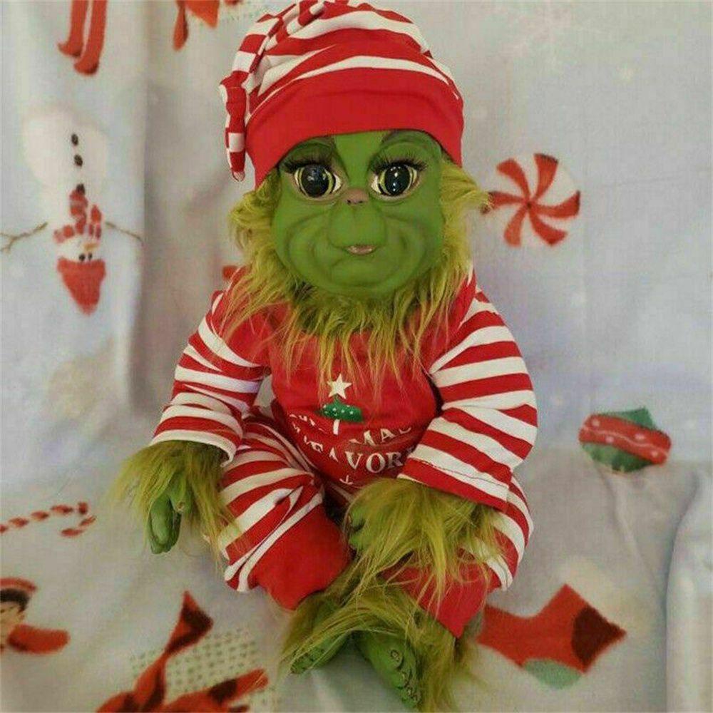 BEBETTERM Búp Bê Grinch Trang Trí Tiệc Giáng Sinh
