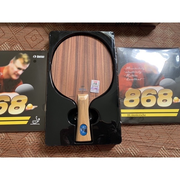 Combo cốt vợt bóng bàn 729 rose kèm 2 mặt kokutaku