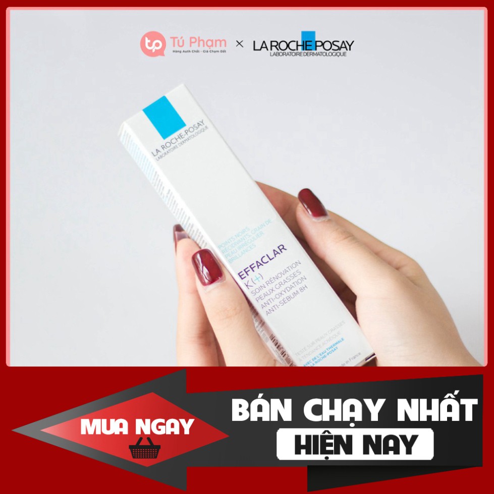 HOT HOT Kem Giảm Mụn Đầu Đen Thu Nhỏ Chân Lông La Roche-Posay Effaclar K+ 40ml HOT HOT