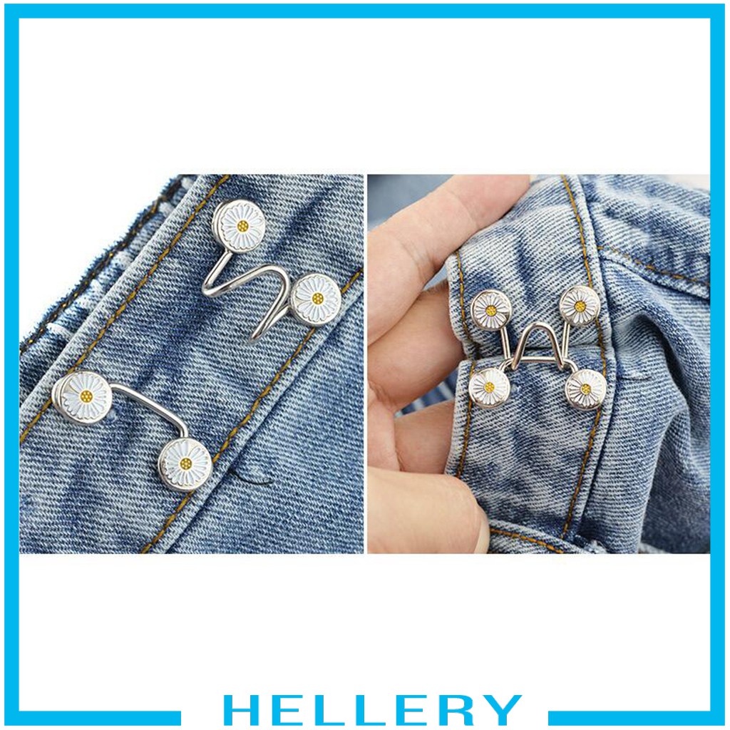 Bộ 4 Khóa Thắt Lưng Quần Jean Có Thể Điều Chỉnh