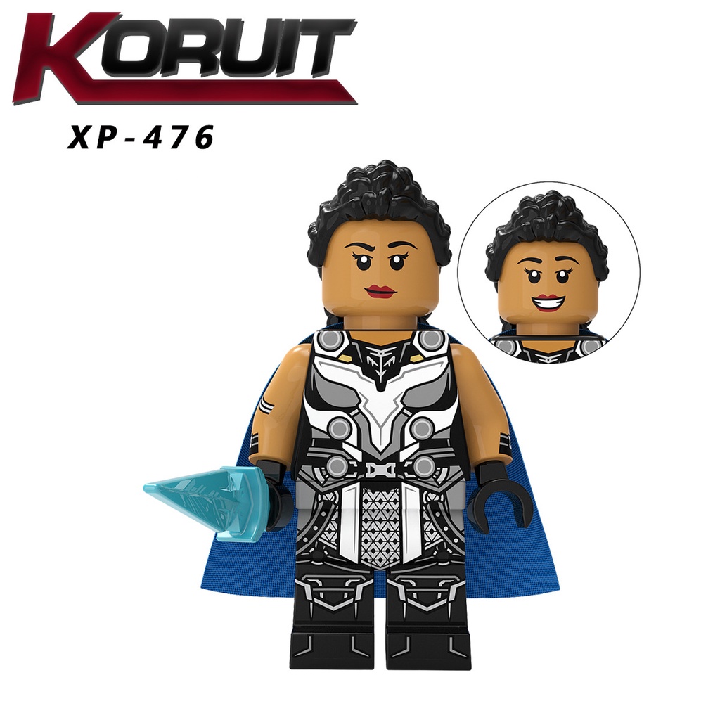 Mô Hình Nhân Vật Zeus Gergroot Marvel avengers nano minifigures