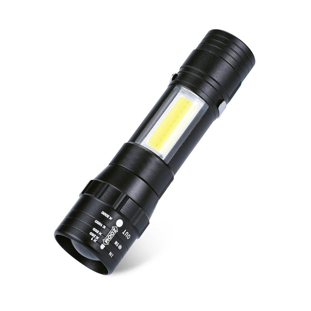 Đèn pin Skywolfeye loại nhỏ SPE 4 chế độ 8000 Lumens(Không bao gồm pin)