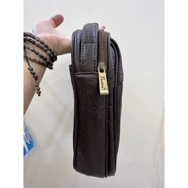 Túi si hiệu da thật