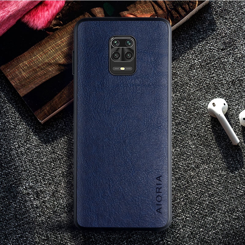 Pu Bao Da Điện Thoại pu + tpu Mềm Cho xiaomi redmi note 9s redmi note 9 pro 3inl materia