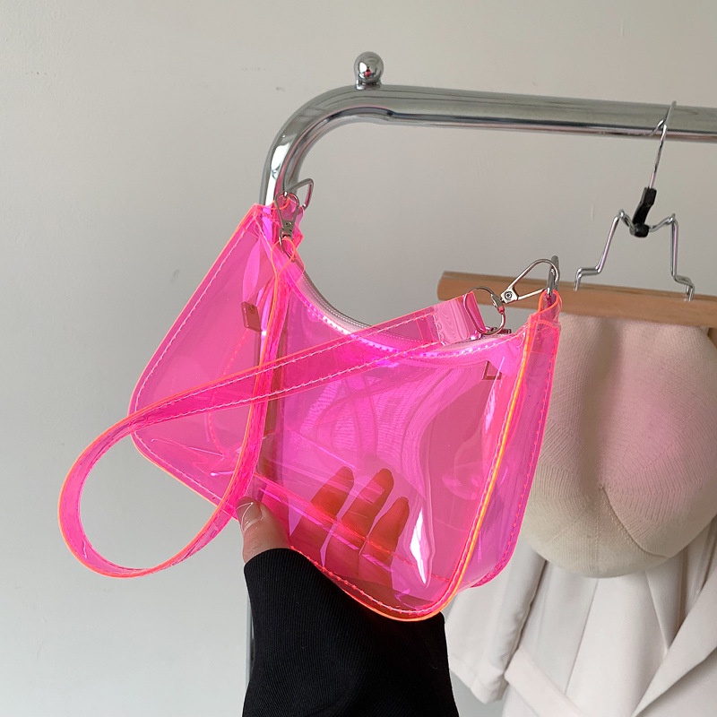 Túi Xách Jelly Trong Suốt Nhỏ Xinh Thời Trang Hàn Quốc Cho Nữ