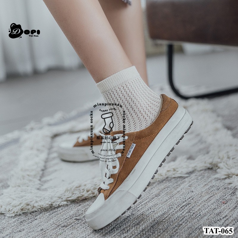 Tất nữ cao cổ vớ nữ cao cổ Cheemy khử mùi kháng khuẩn chống hôi chân TAT-065