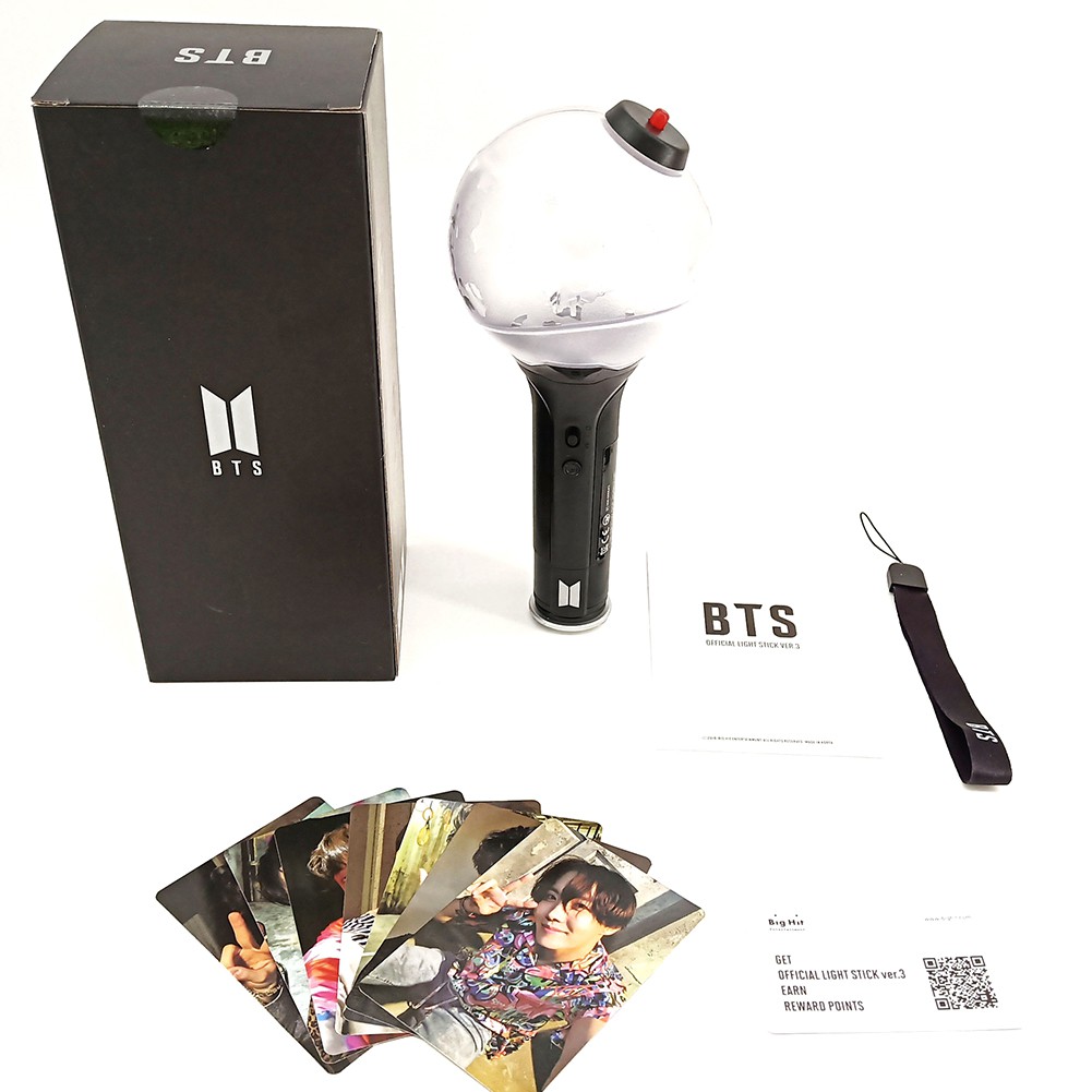 Gậy lightstick Ver.3 BTS BANGTAN BOMB cho người hâm mộ Kpop