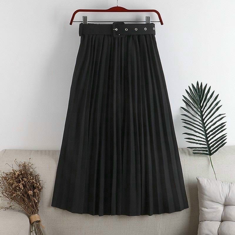 Váy lưng thun dập ly xinh đủ màu