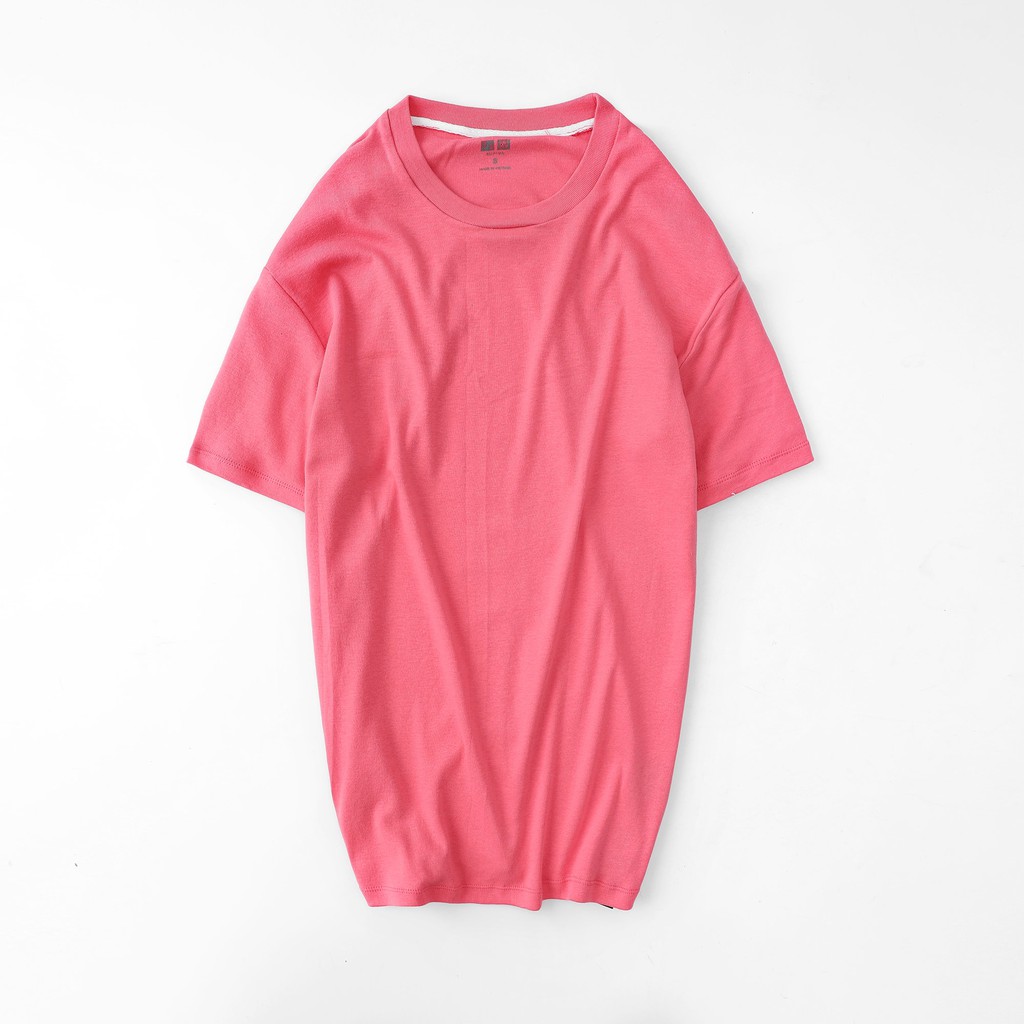 Áo thun Uni sumer nhiều màu lựa chọn cổ tròn chất cotton bền bỉ dễ phối đồ năng động thời trang | BigBuy360 - bigbuy360.vn