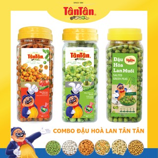 Đậu hòa lan Tân Tân: Hòa lan chua cay, Hòa Lan Wasabi, Hòa Lan Muối