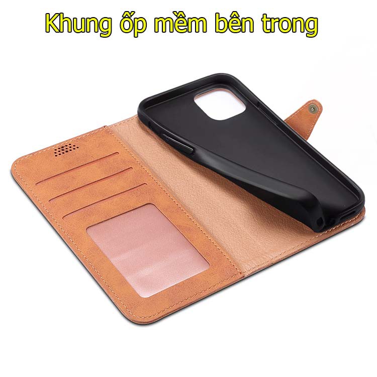 Bao da iPhone 12 pro max dạng ví đa năng