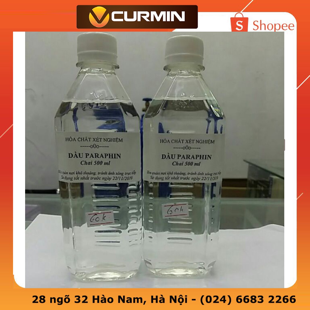 Dầu bôi trơn paraphin 500ml