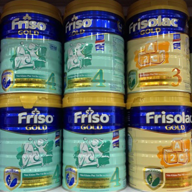 Sữa Frisolac Gold 3-4 900G