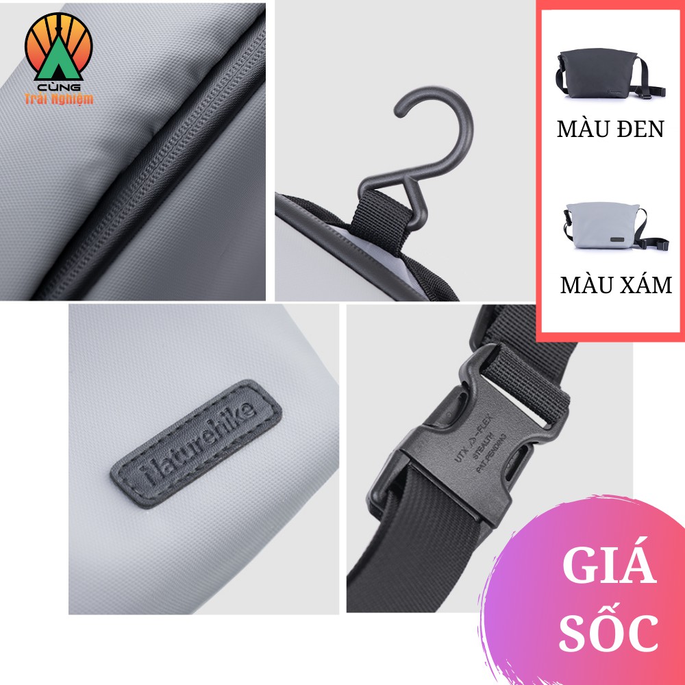 [CHÍNH HÃNG] Túi Đựng Mỹ Phẩm Đồ Du Lịch Cá Nhân Có Ngăn Khô, Ướt Tách Biệt Chống Nước Naturehike NH19SN004